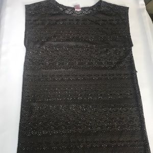 Merona dark grey coverup dress